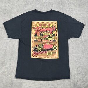Original Tommy’s Burger Hot Rod Graphic T Shirt Mens XL 66 Years Streetwer Y2K